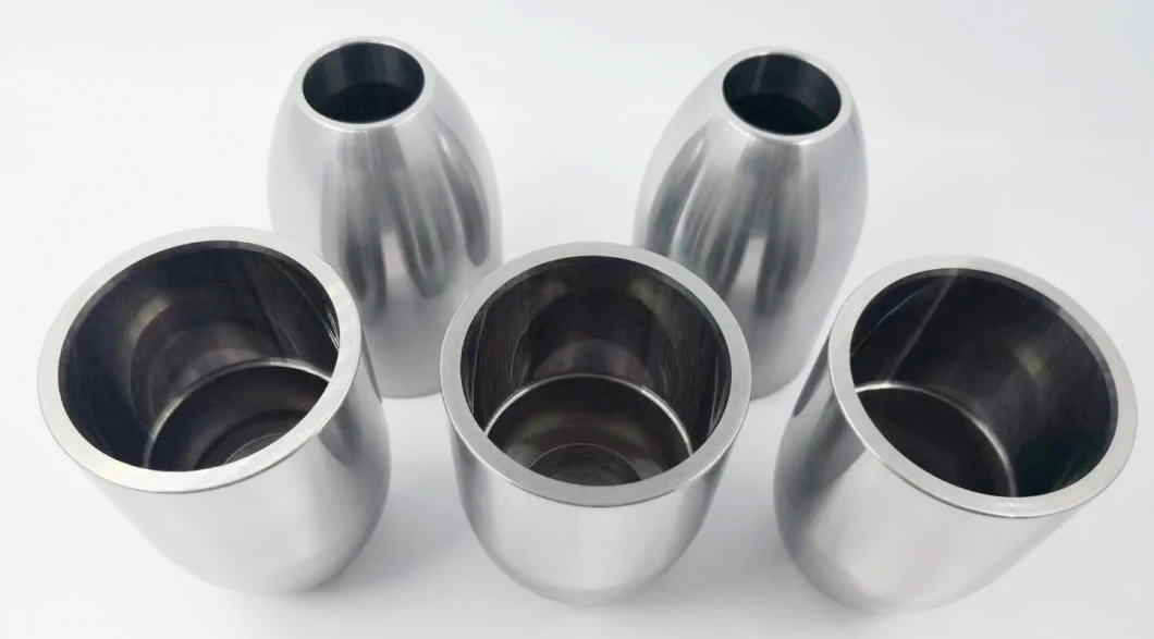 OEM Customized Shaped China Factory Wear Resistant Cemented Alloy Tungsten Carbide Valve Parts Nose-Cap Bushing Shaft Sleeve for Oil Gas Field Drilling Tool