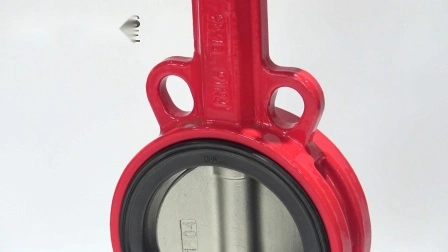Концентрический дроссельный клапан для тяжелых условий эксплуатации из NBR/FKM с мягкой резиновой футеровкой и рычажной ручкой, передача 125 фунтов/150 фунтов/таблица D/E/F/Cl125/Cl150